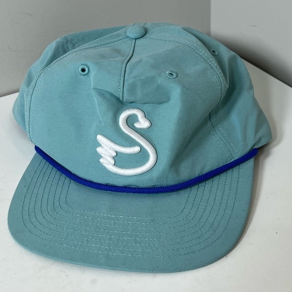 Swannies Golf Classic Rope Hat Classic Country Club Logo Hat Cap - Picture 1 of 6
